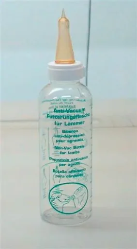 Lämmer Flasche 500 ml komplett mit Sauger