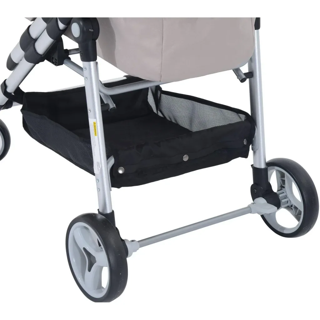 Hundewagen Hundebuggy Wagen mit Sonnendach grau
