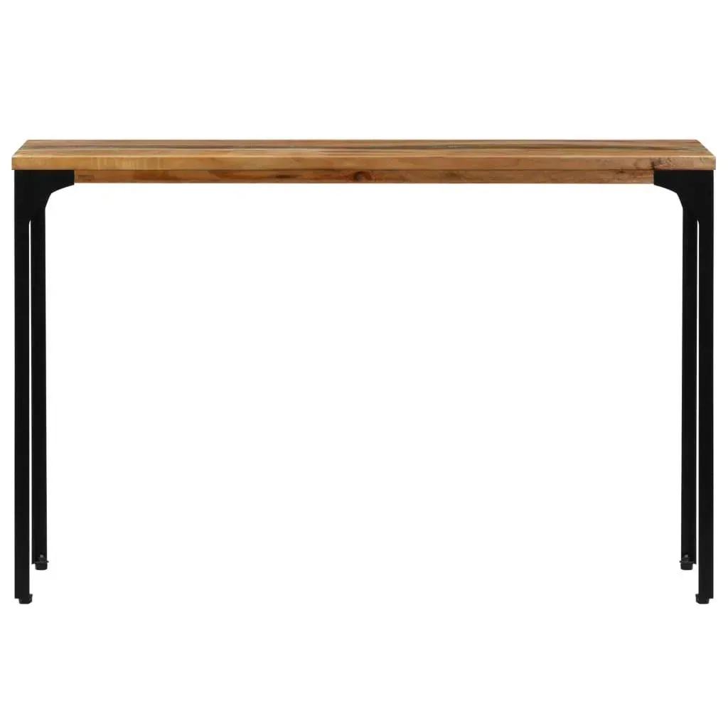 Wandtisch 120x35x76 cm aus massivem recyceltem Holz