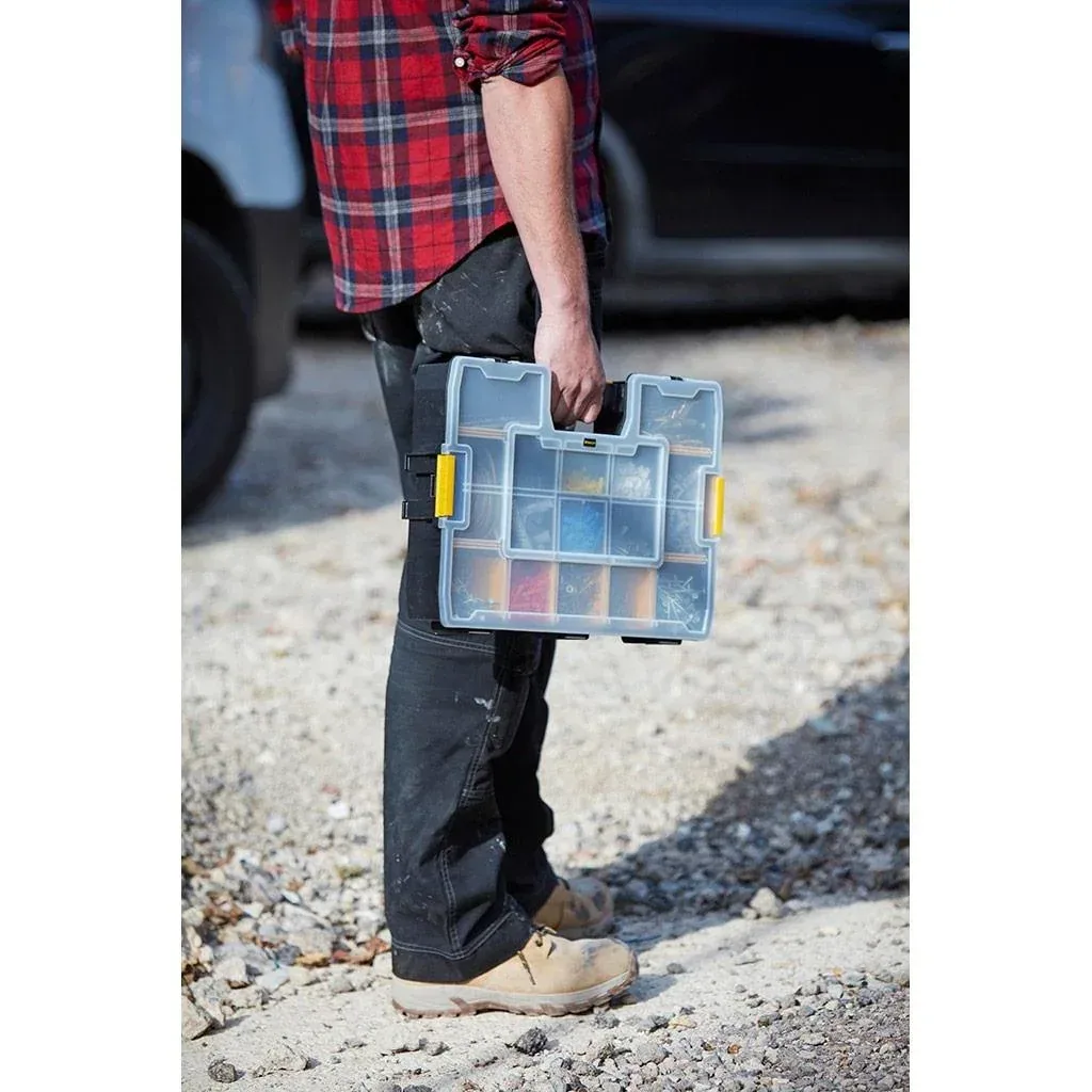 SortMaster Organizer Combipack 2 Stück - abschließbar - stapelbar - 33x43x9 cm