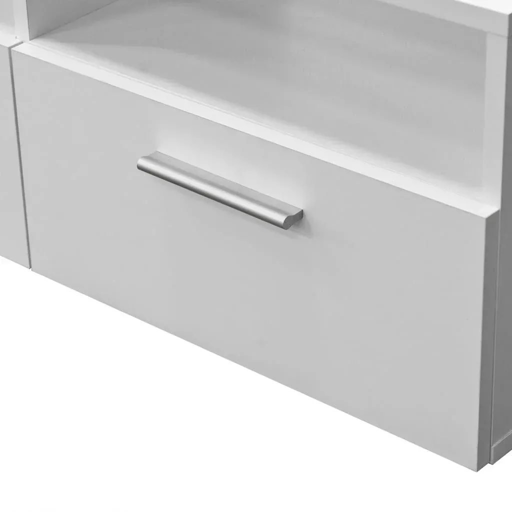 TV-Schrank 95x35x36 cm Spanplatte weiß
