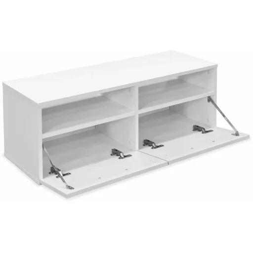 TV-Schrank 95x35x36 cm Spanplatte weiß