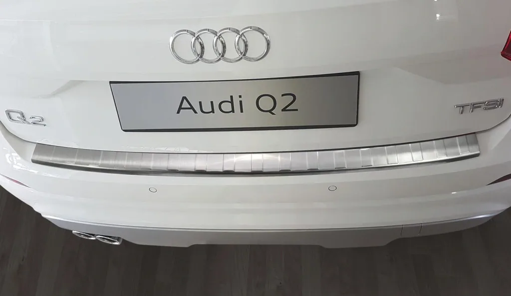 Ladekantenschutz Edelstahl für Audi Q2 - Baujahr 2016 >