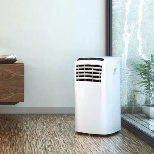 Mobiles Klimagerät mit Luftschlauch und Fensterdichtungsset - Splendid Dolceclima Compact 8 P - 8.000 BTU/h