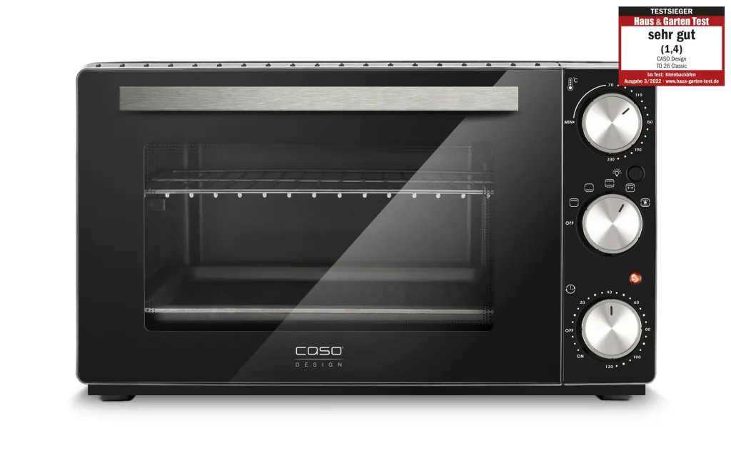 Backofen "TO 26 Classic", Schwarz, 26 Liter