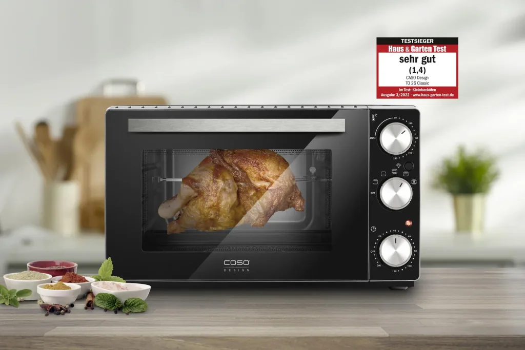 Backofen "TO 26 Classic", Schwarz, 26 Liter