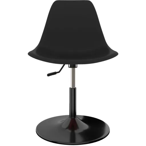Esszimmerstühle drehbar 2tlg. PP schwarz