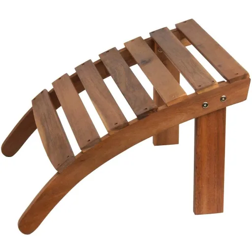 Fußstütze aus Akazienholz für Gartenstuhl Adirondack, 48cm x 46cm x 32cm