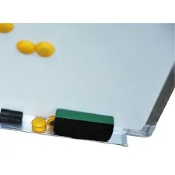 Whiteboard Magnettafel mit Alurahmen inkl. Zubehör 60x45 cm