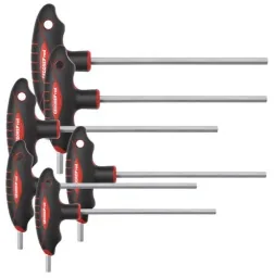 2K-T-Griff-Schraubendreher Satz 6kt 2.5-8 mm