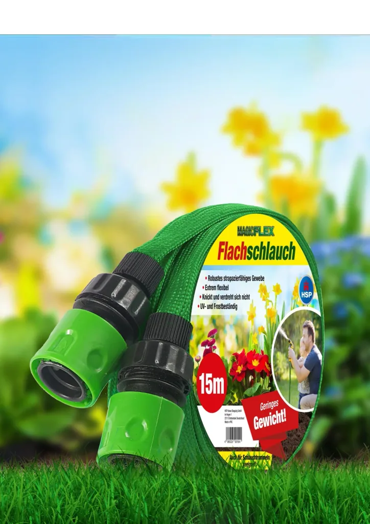 Flachschlauch, 15 m