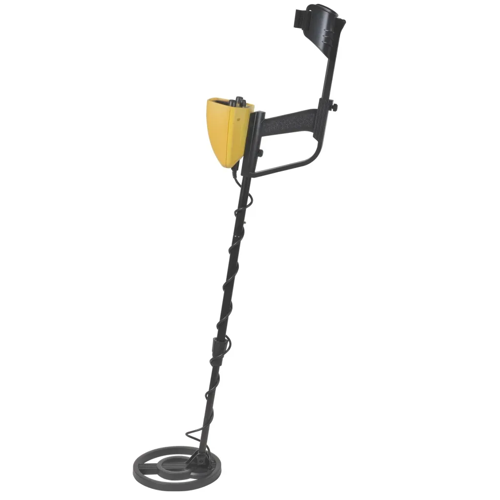 Metalldetektor, Leichtbauweise, 20 cm Suchspule, optische und akustische Anzeige