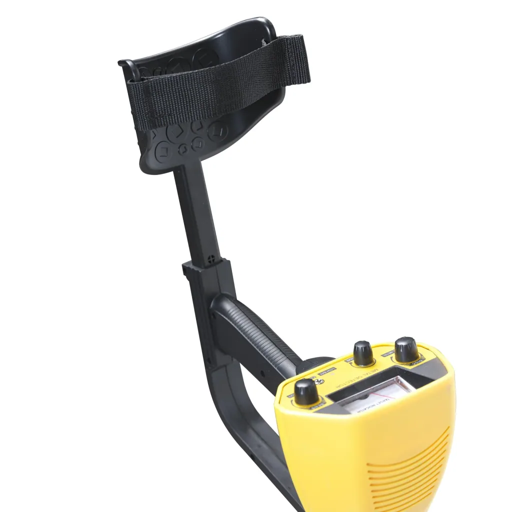 Metalldetektor, Leichtbauweise, 20 cm Suchspule, optische und akustische Anzeige