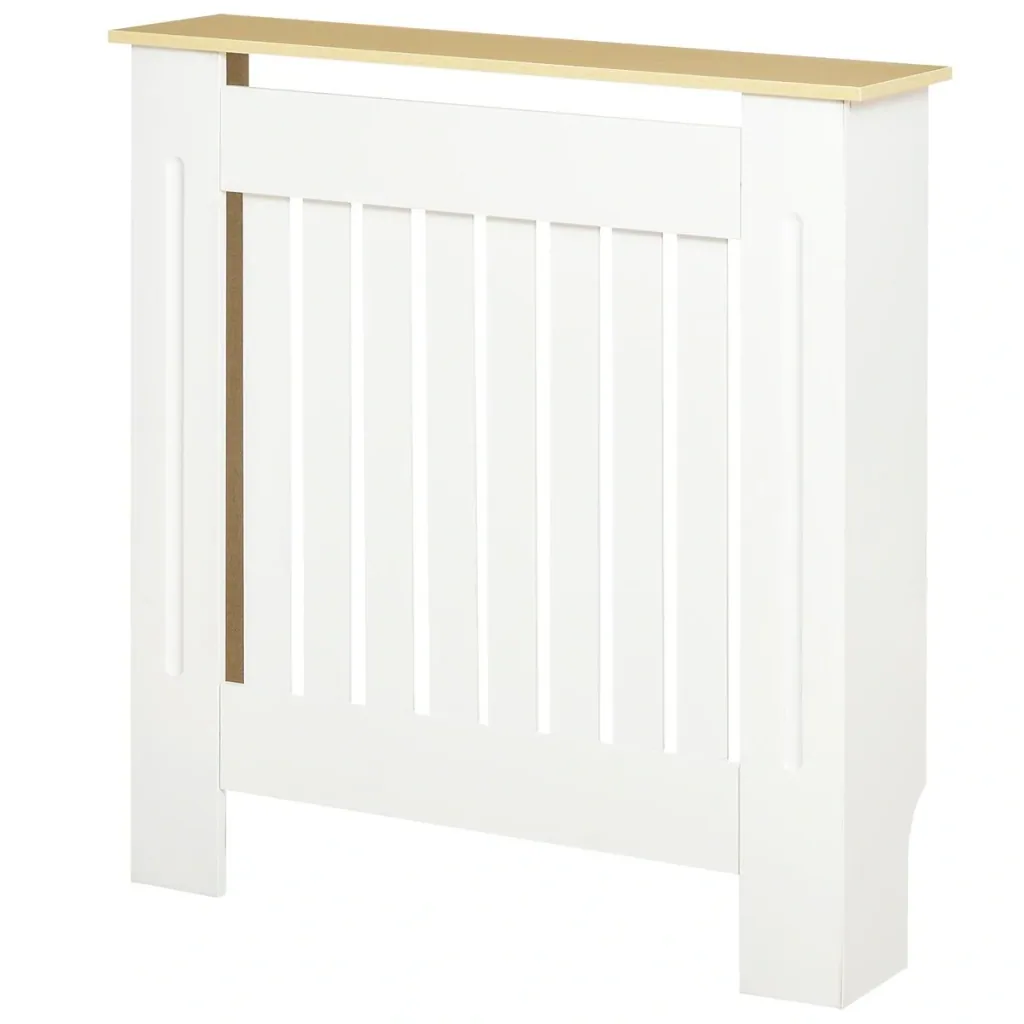 Heizkörperverkleidung Heizkörperabdeckung Heizkörper Radiator Cover Abdeckung Abnehmbar MDF Spanplatte Weiß+Eiche