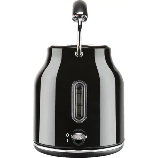 Nostalgischer Wasserkocher Deluxe - Schwarz - Retro-Design - 1,7 l
