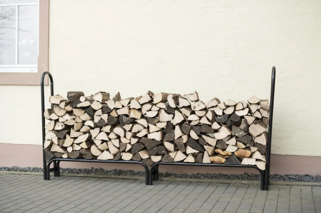 Kaminholzregal 126 cm, 500 kg Traglast