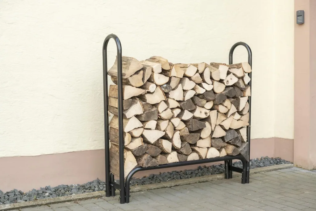 Kaminholzregal 126 cm, 500 kg Traglast