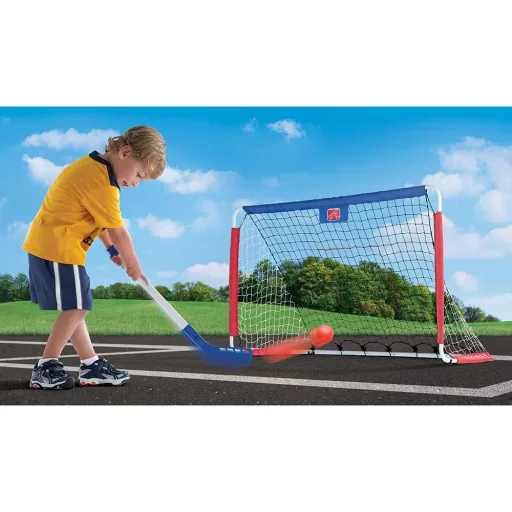 Rückschlag Fussball Tor & Pitch Zurück