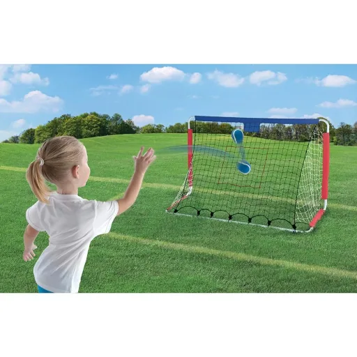 Rückschlag Fussball Tor & Pitch Zurück