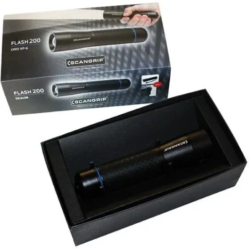 Aufladbare Taschenlampe Flash-200 200lm