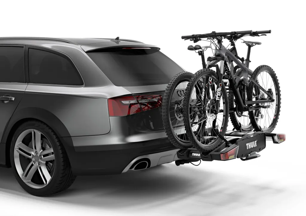 Fahrradheckträger EasyFold XT, 13-polig für 2 Fahrräder