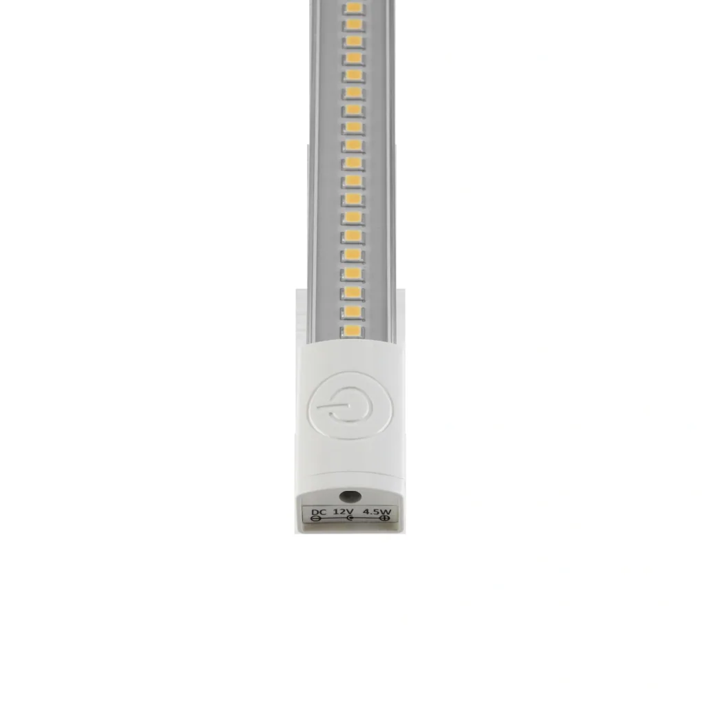 LED Unterbauleuchte XS mit Touch-Schalter 30 cm, 4,5 W, Farbe silber