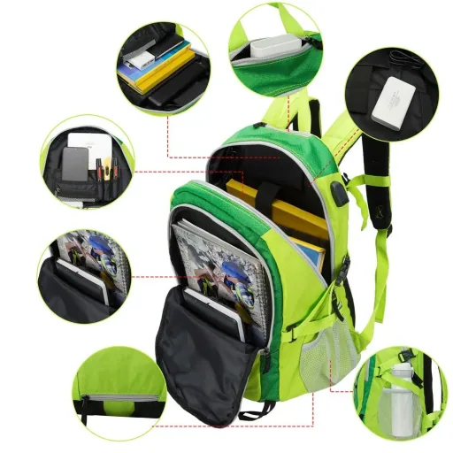 Sport-Rucksack 25L grün