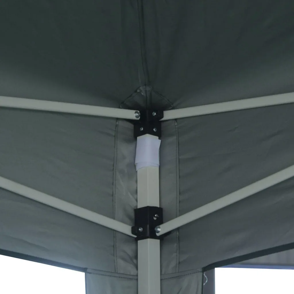 Faltpavillon 3x4.5m Grün Pavillon Faltzelt Partyzelt Gartenzelt Metall