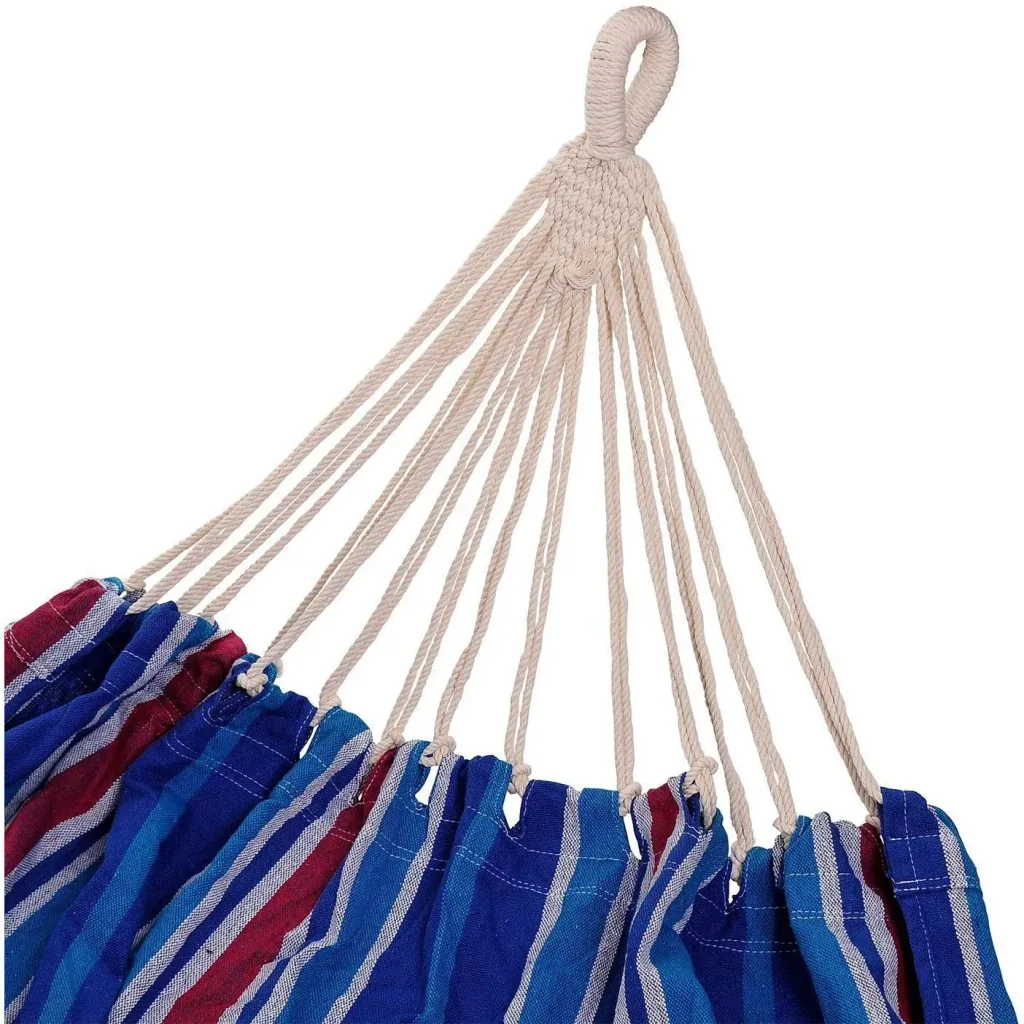 Mehrpersonen Hängematte 210x150cm Familien 210kg blau-rot