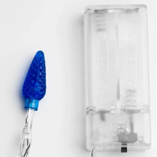 LED-Weihnachtsbaumlichter - Tannenzapfenform