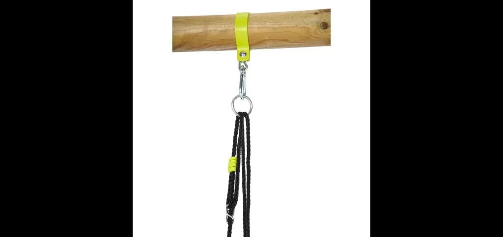 Nestschaukel Glide, Outdoor-Nestschaukel und Hängematte für Kinder, Schaukelseile höhenverstellbar, lime grün