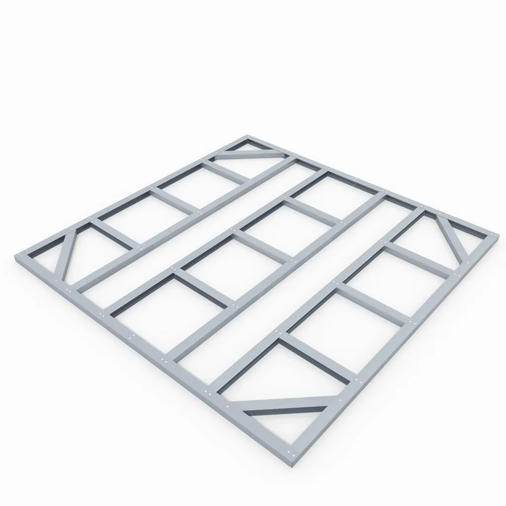 Fundamentbodenrahmen 8x8 für Dream