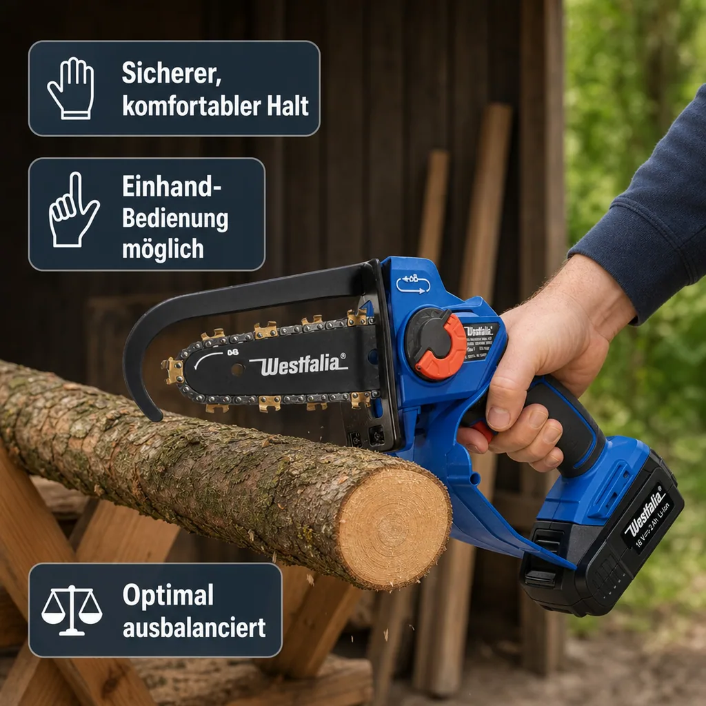 X-Saw-Pro Powersäge-Set, inklusive 18V Akku 2,0 Ah und Schnellladegerät