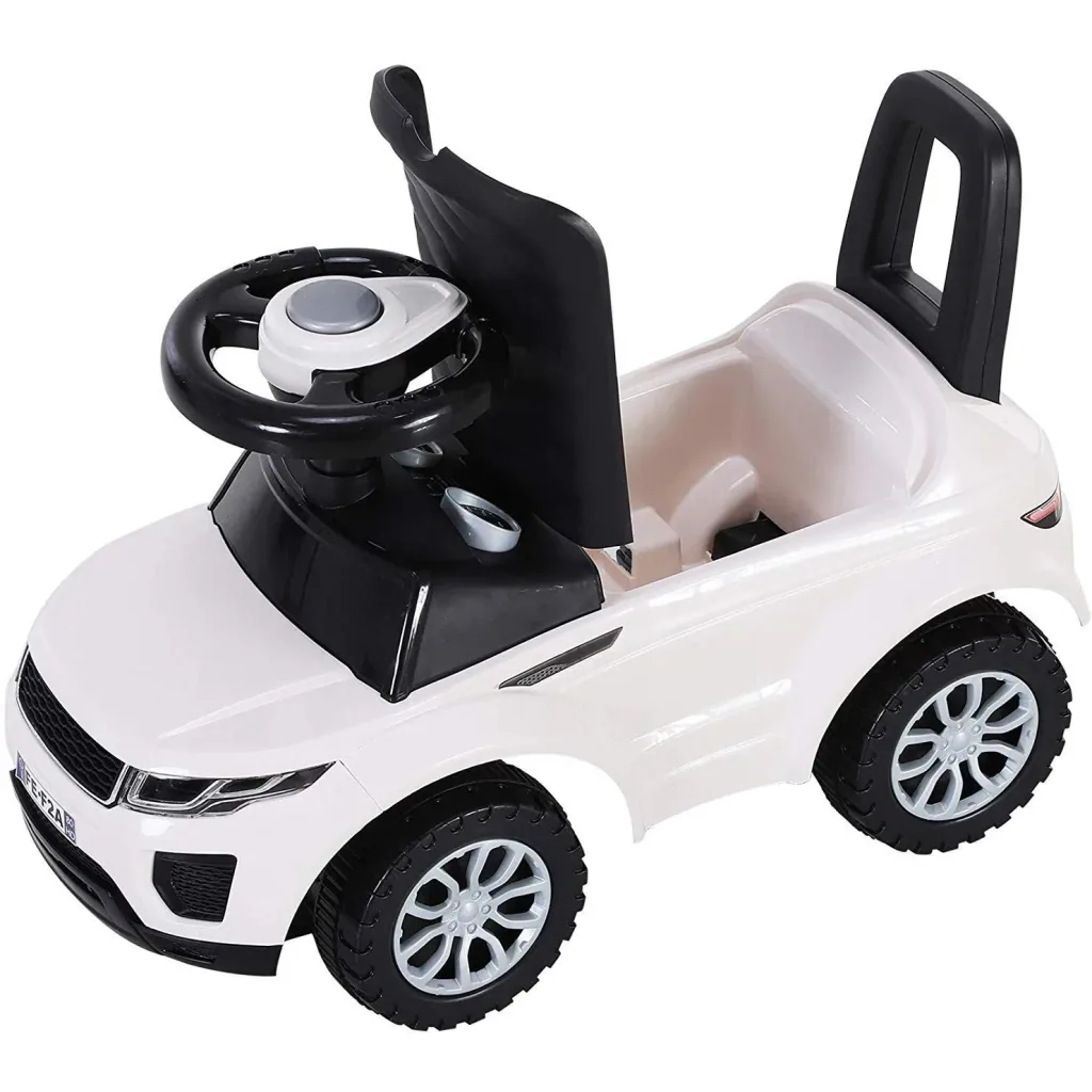 Rutschauto mit Hupe und Stauraum