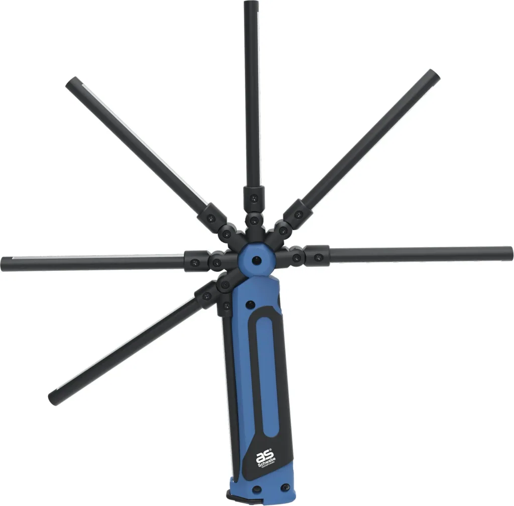 LED-Akku-Arbeitsleuchte Evo 8, 3+1W, Inklusive Ladegerät 5V / 1A
