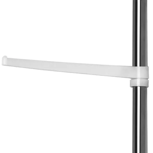 Teleskopische Duschablage - Edelstahl - 155-304cm + Handtuchhalter