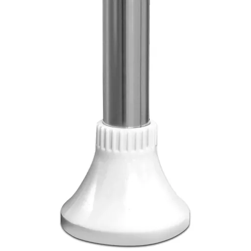 Teleskopische Duschablage - Edelstahl - 155-304cm + Handtuchhalter