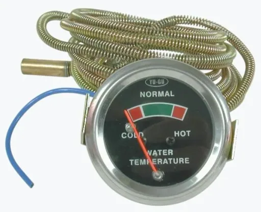 Temperaturanzeige für Motorblock