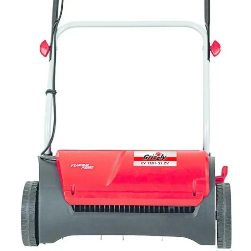 Elektro-Vertikutierer inkl. zusätzlicher Vertikutierwalze - 1200W - 31 cm Arbeitsbreite - 19-fache Tiefeneinstellung
