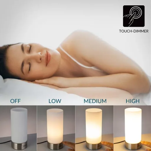 Tischleuchte Lumo - 2er-Set - Weiß