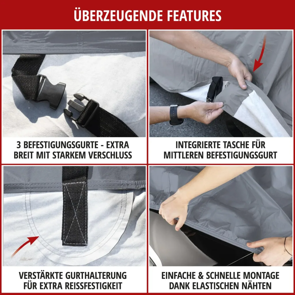 All Weather Plus Kombi - Größe M - 440 x 185 x 145 cm - PVC beschichtet