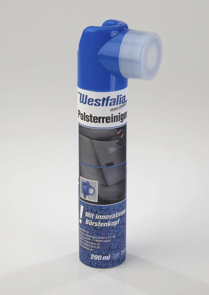 Polsterreiniger mit innovativem Bürstenkopf, 200 ml
