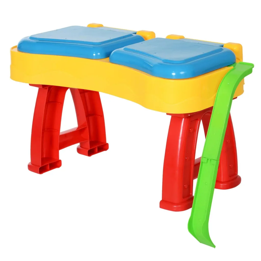 Kinder Sandkastentisch mit 31-tlg, Zubehör