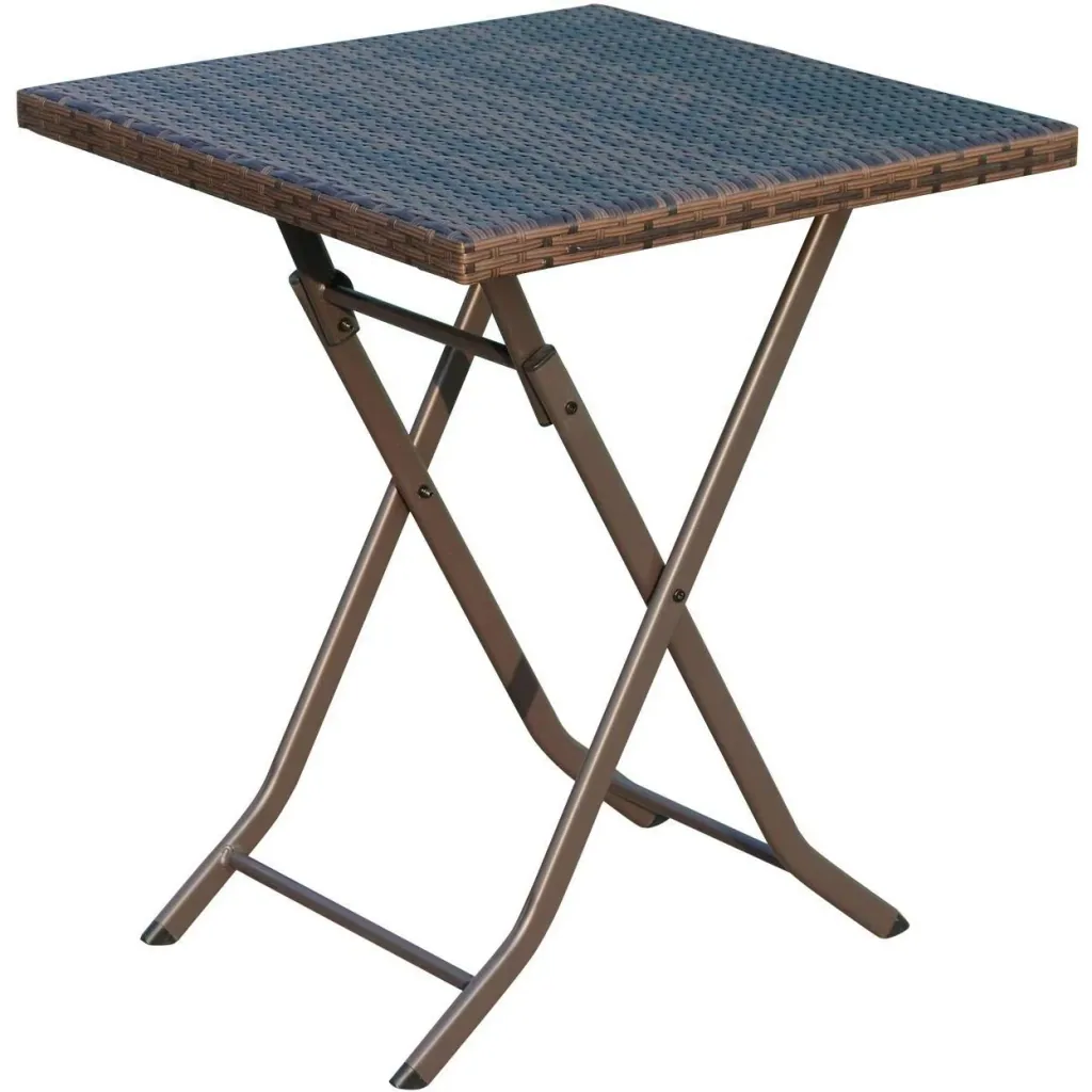 Bistroset Polyrattan 3 tlg, Sitzgarnitur Balkonset
