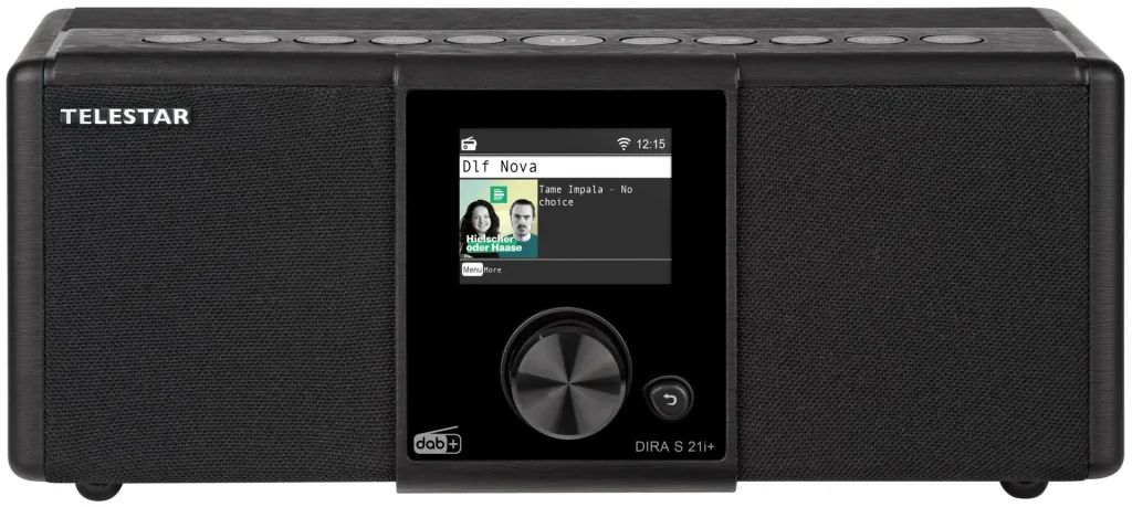 Multifunktions Stereoradio DIRA S21i+ UKW,DAB+, Internet, Wecker und USB Aufnahme, Bluetooth