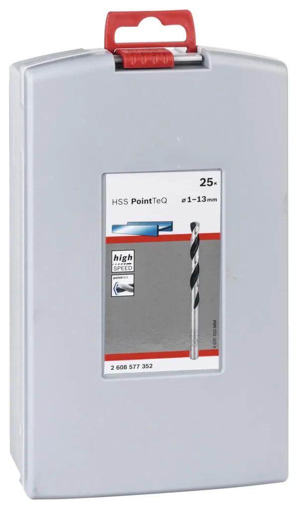 HSS-Spiralbohrer PointTeQ Pro Box 1,0 - 13,0, 25-teilig