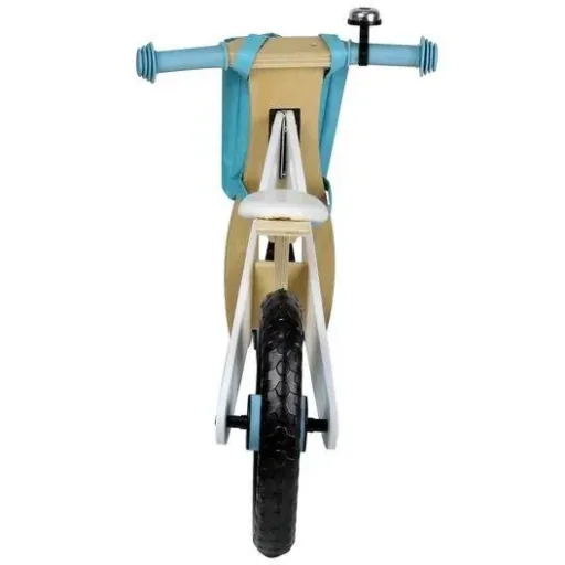 Gehfahrrad-Holz - 37-44cm - Hellblau
