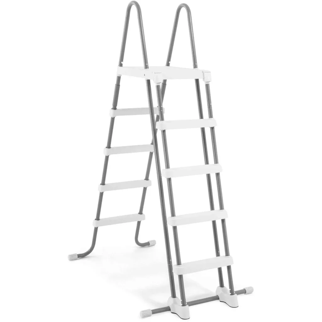 Pool-Leiter mit abnehmbaren Schritten 132cm