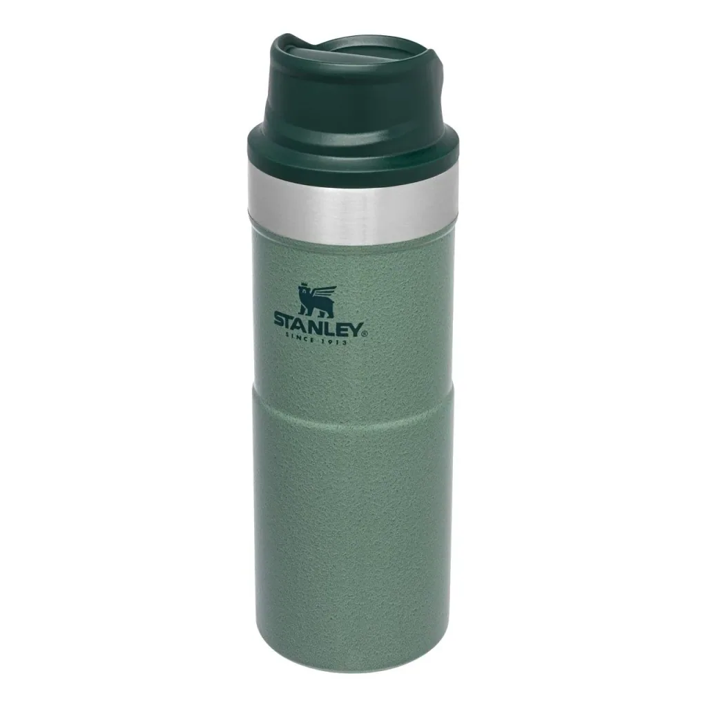 Trigger-Action Travel Mug 0,35 l, Hammertone Green, Vakuumisolierung, Einhandbedienung