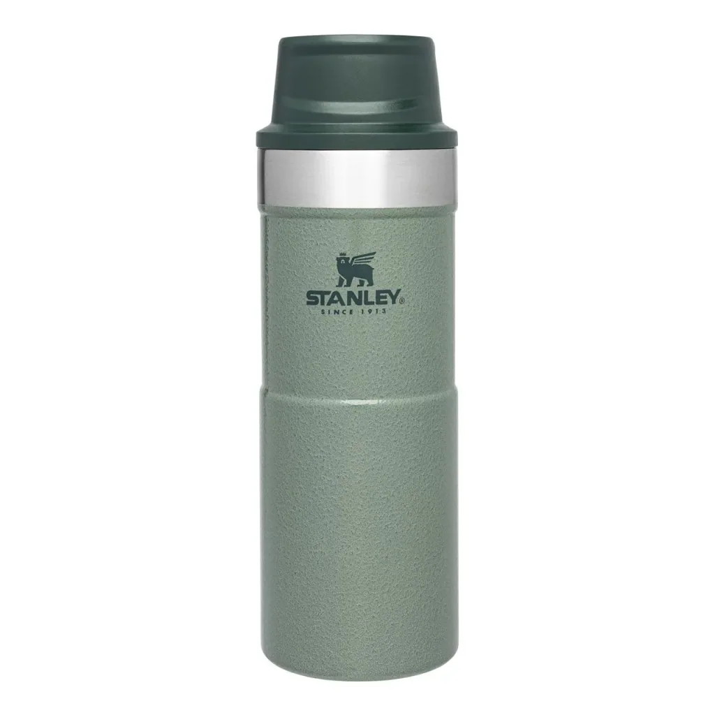 Trigger-Action Travel Mug 0,35 l, Hammertone Green, Vakuumisolierung, Einhandbedienung